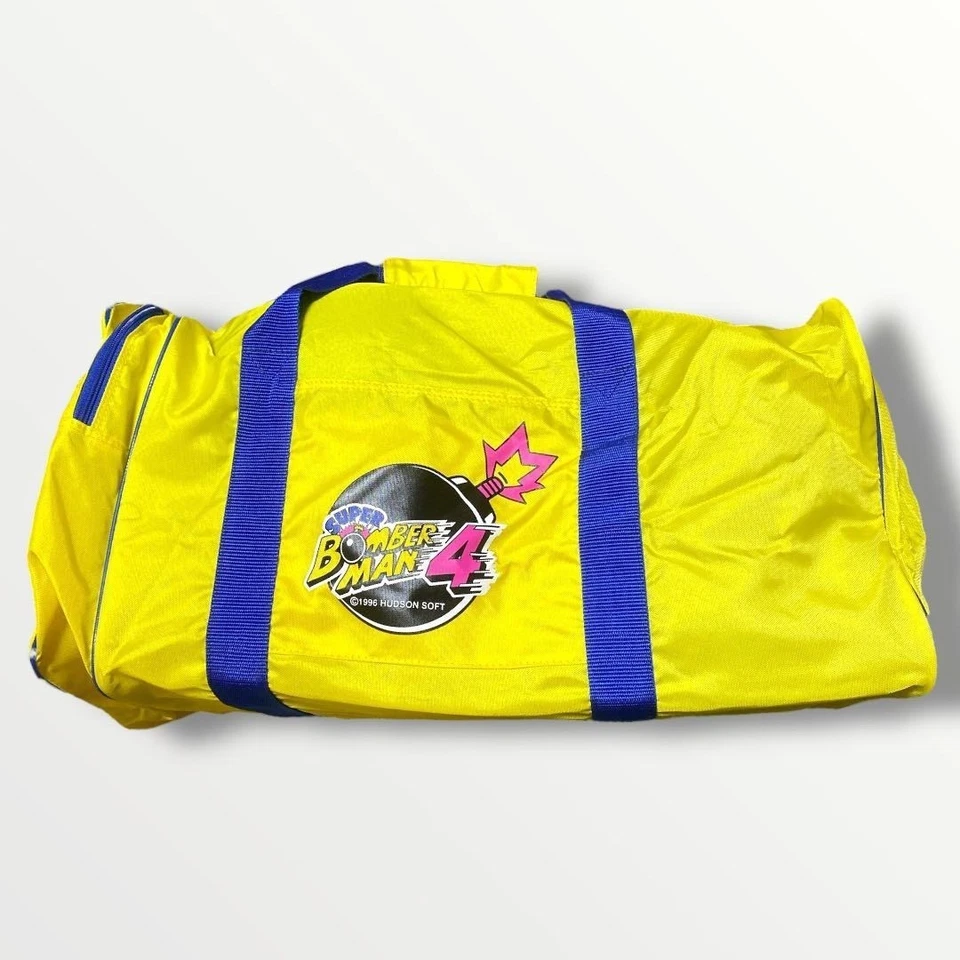 RARE SUPER BOMBERMAN 4 HUDSON SUPER FAMICOM SFC ORIGINAL JAPAN SPORTS BAG -F/S - Image 4 of 4