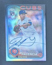 2024 Topps Chrome - Rookie Autographs Daniel Palencia #RA-DP Refractor /499 