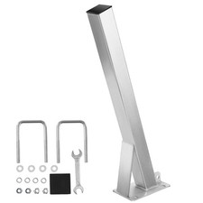 Boat Winch Mount with U-Bolts for 3 Inches W x 3-4 Inches H Trailer Tongue