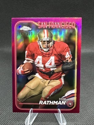2024 Topps Chrome - Tom Rathman #181 Magenta Refractor /399