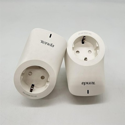 Tenda WLAN Smart Steckdose SP9, 16A Wifi Plug mit Energieverbrauchsanzeige, App-