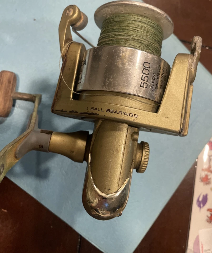 Jarvis Walker 5500 Integra Gold spinning reel - Working shape! - Image 4 of 4