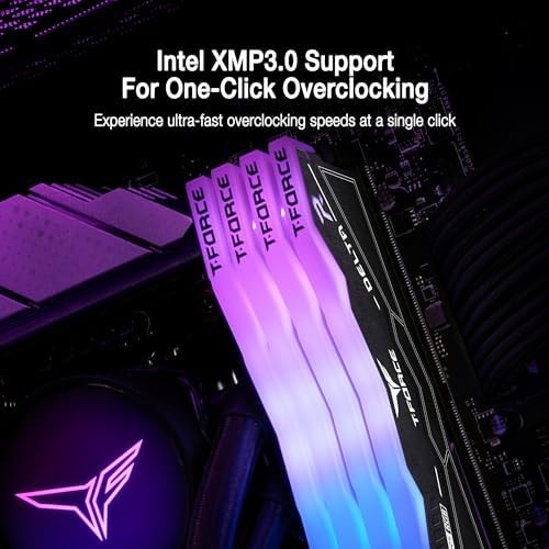 TEAMGROUP T-FORCE DELTA RGB 32GB (2 x 16GB) PC5-48000 (DDR5-6000