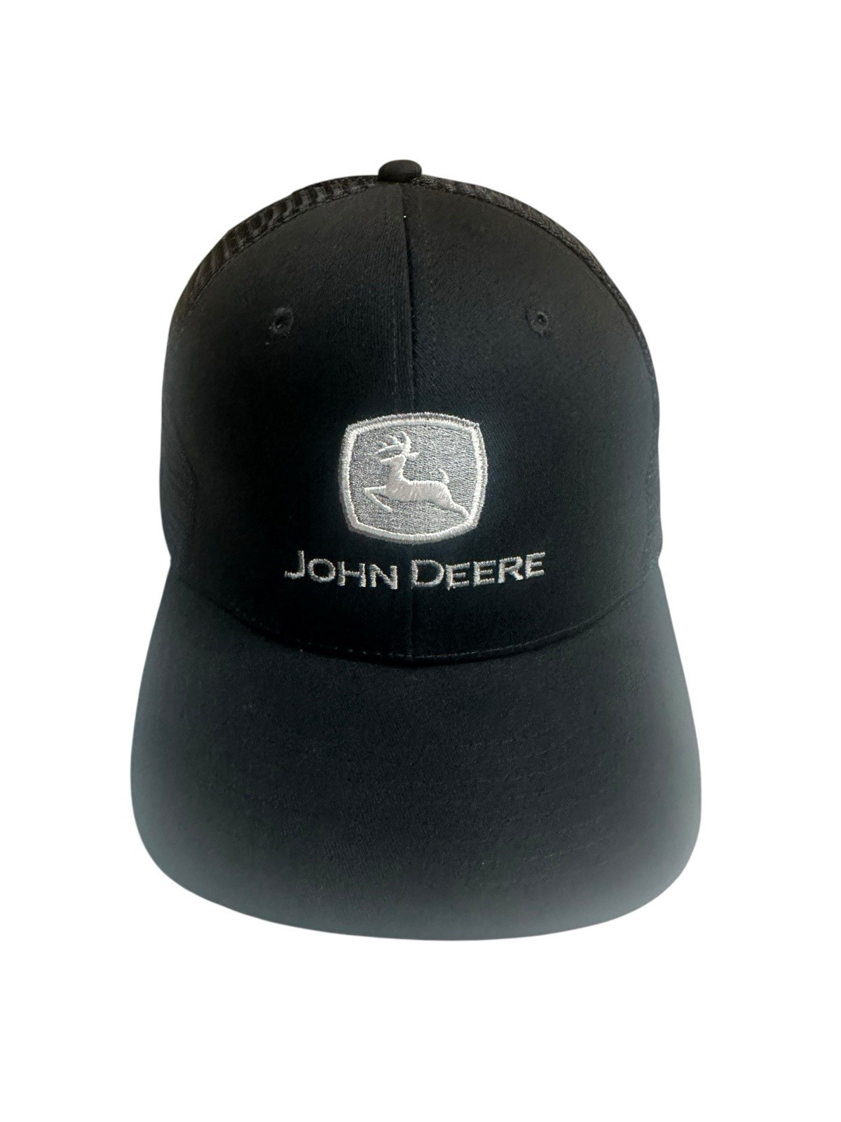 John Deere Black Adjustable Baseball SnapBack Hat… - image 1