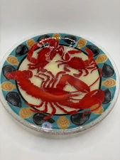 Peggy Karr decorative crab/lobster bowl