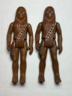 2/ Vintage Star Wars 1977 Chewbacca Figures Made in TAIWAN & HONG KONG  Variants
