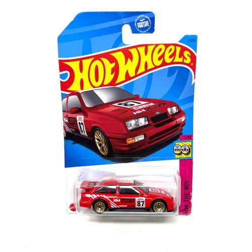 Hot Wheels HW The 80's 87 Ford Sierra Cosworth 1:64 Scale Damaged packaging - 第 1/3 張圖片