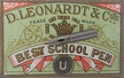 12 vintage D.Leonardt 195 F nibs