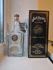 Jack Daniels 1915 Gold Medal Limited Edition Empty Bottle and Box