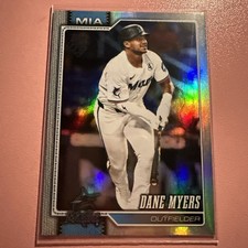 2026 Topps Series 1 DANE MYERS Rainbow Foil #279 Miami Marlins 