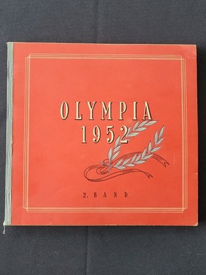 ''Olympia 1952 Volume 2'' Book/Picture Album, Oslo/Helsinki Olympic Games