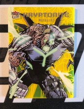 2026 Fleer Ultra Superman Metallo Kryptonite PLEXI Glow #K-3 