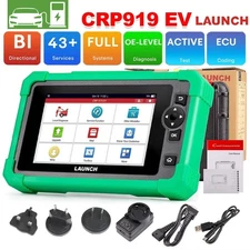 LAUNCH X431 CRP919 EV OBD2 Scanner Diagnostic Tool 43+ Reset For Tesla Model Y/3