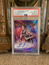2021-22 Panini NBA Hoops Rookie Ink Day'Ron Sharpe RC Auto #RI-DS Nets PSA 10  