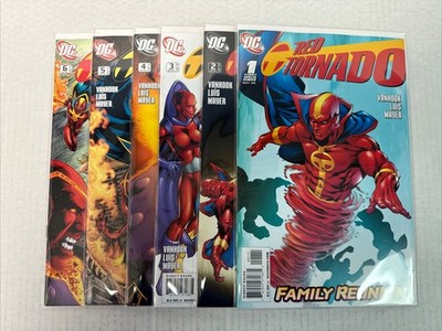 Red Tornado #1-6 Complete Set Volume 2 DC Comics 2009 Key Issues