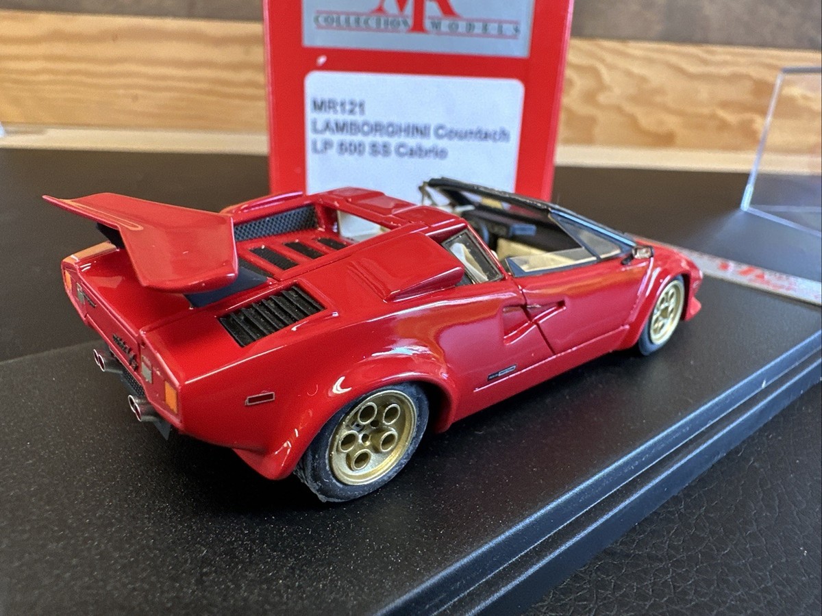 MR Collection Models 1/43 Lamborghini Countach LP500SS Cabrio #61