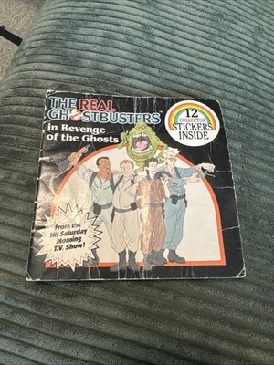 The Real Ghostbusters in Revenge of the Ghosts Vintage 1986 Paperback Book