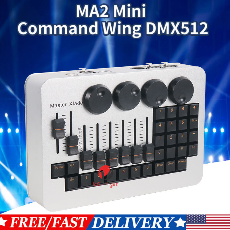 Mini Command Wing controller Bag DMX stage lighting console for grand MA2 onPC