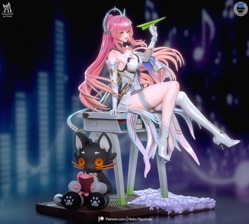 Aemeath Wuthering Waves 1/8 1/6 Resin Figure Unpainted / Painted 3D Print Unpain - Imagen 2 de 12