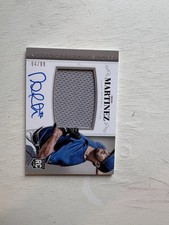 2014 Panini National Treasures-Treasure Signature Materials Nick Martinez #77/99