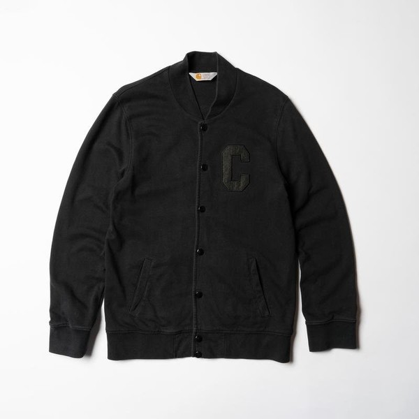 Men Carhartt WIP Jacket Black Cotton 36 / S / 44