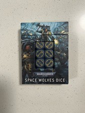 Space Wolves Dice Set Wolf Games Workshop Warhammer 40k No Shrink Wrap
