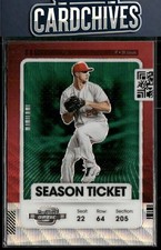 Jack Flaherty 2021 Panini Contenders #60 Optic Green Wave