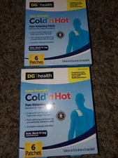Cold And Hot Pain Relieving Patch Extra Strength (DG) 12 Count 