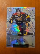 2014-15 ITG Leaf Metal 10/10  Dylan Strome #BA-DS3 Auto Washington Capitals 