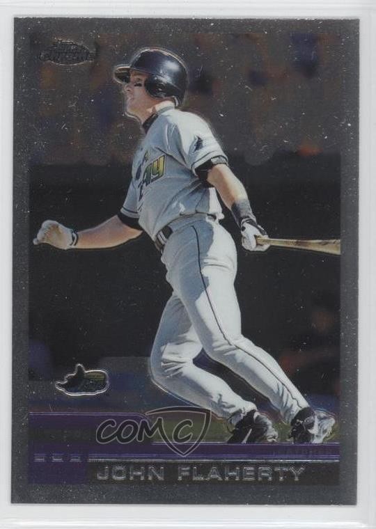 2000 Topps Chrome John Flaherty #75 0q5