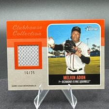 2019 Topps Heritage Clubhouse Collection - Melvin Adon ORANGE /25
