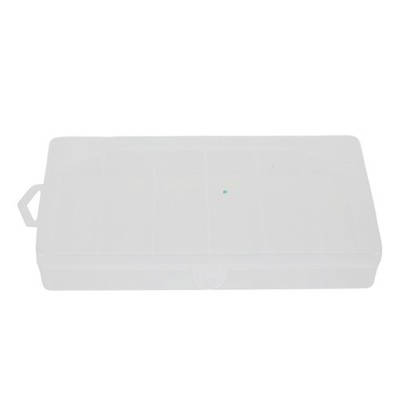 Comfortable Compact PVC Plastic Six Grid Box for Bait & Accessories
