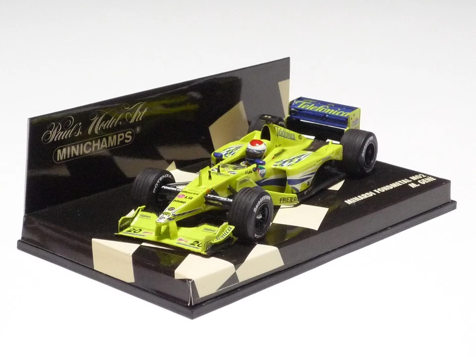MINICHAMPS 1:43 MINARDI FONDMETAL M02 M. GENE - Immagine 2 di 4