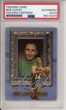 1999 Topps Classics Bob Cousy Signed PSA DNA Autograph Card HOF Boston Celtics