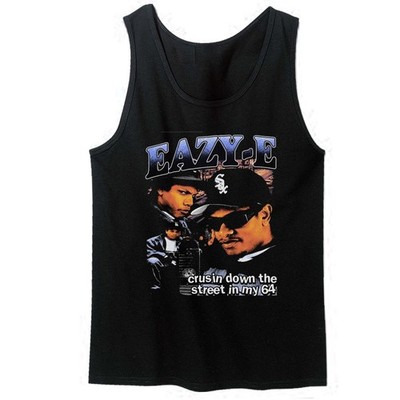 Vintage Eazy-E Tank Top for Fans, Eazy-E Rapper Unisex Tanks, for Hiphop Fans