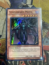 Steelswarm Moth - HA05-EN048 - Super Rare - Mixed Editions - YuGiOh