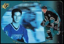 1996-97 SPx Paul Kariya Anaheim Mighty Ducks #1