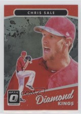 2017 Panini Donruss Optic Diamond Kings Black Prizm 20/25 Chris Sale #4 8k4