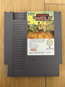 OPERATION WOLF + NOTICE (NINTENDO NES - FRA/FAH - PAL - ORIGINAL)