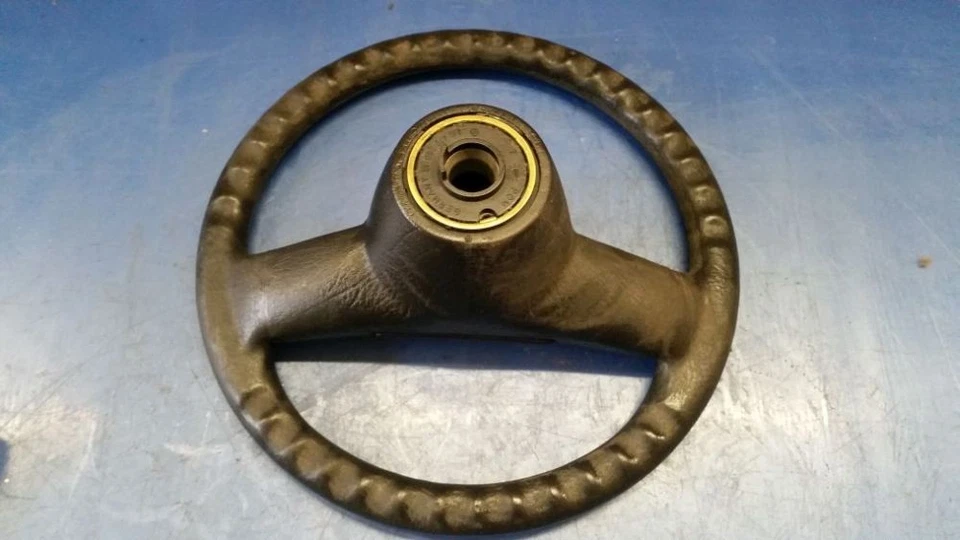 VW POLO (86C, 80) 2-Speichen Lenkrad komplett schwarz 867419091G - Bild 2 von 2