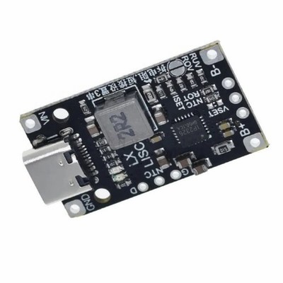Type C USB Lithium Battery Charging Module Support Fast Charging 2S/3S Module