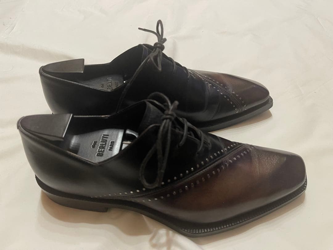 Berluti Alessandro Edge Studs Patchwork Leather 2… - image 2