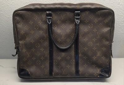 Louis Vuitton Porte-Documents Voyage Briefcase - Canvas and Leather