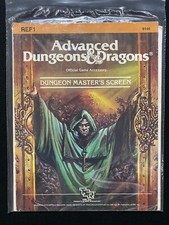 Advanced Dungeons  Dragons Dungeon Master's Screen TSR 9146