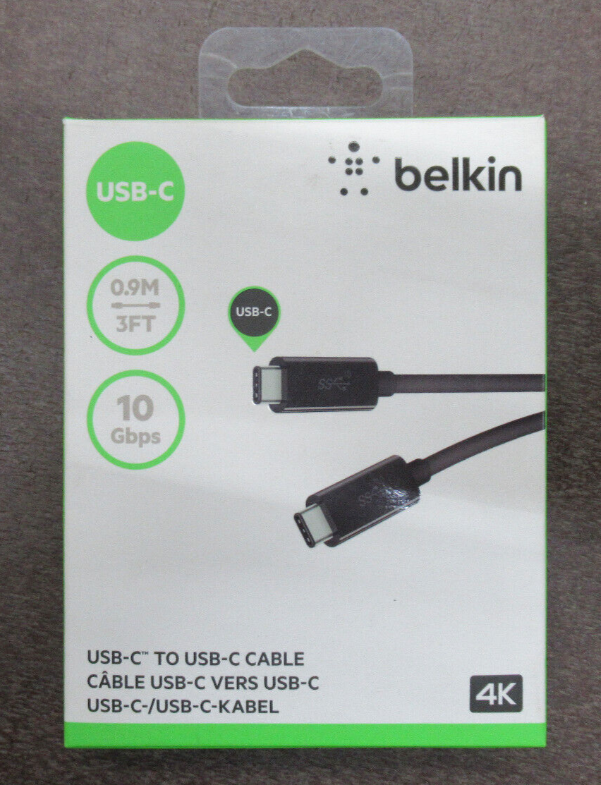 NEW BELKIN 3017DL USBC TO USBC CABLE eBay