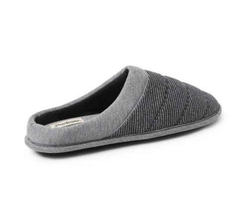 Zapatillas raspadas para hombre DF by Dearfoams nuevas con etiquetas pequeñas 7-8 zueco sin cordones espuma viscoelástica - Imagen 4 de 7