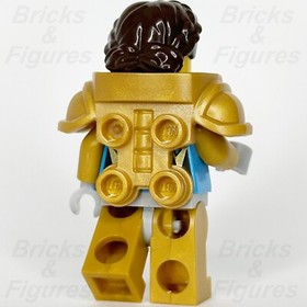 LEGO&reg; Nexo Knights Queen Halbert Minifigure Pearl Gold Armour 70349 nex066