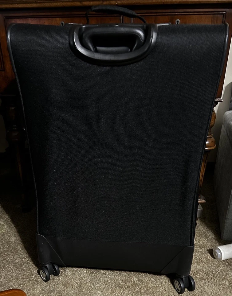 American Tourister Luggage Upright Expandable Wheelie Spinner Softside 30” NWOT — 第 2/4 张图片