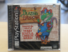 Rare SEALED Blazing Dragons (Sony PlayStation 1 PS1) *NEW* Free Shipping