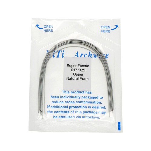100 piezas de alambre dental Ortho Niti arco súper elástico forma natural redondo rectangular - Imagen 57 de 81